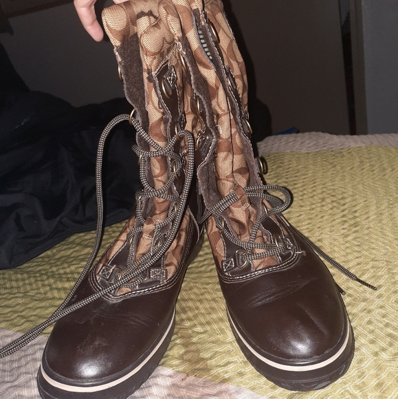 Coach shaine 9b boots - Picture 1 of 4